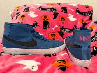 Nike SB Blazer Court Mid Premium Blue/Black Menโs Size 11 โ Worn Twice
