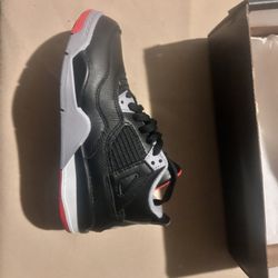 Jordan 4 Retro "Bred Reimagined" Preschool Kids' Shoe