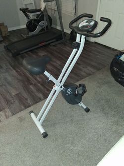 Marcy Foldable Upright Exercise Bike
