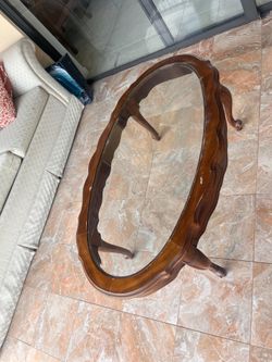 Glass Top Coffee Table