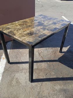 Granite table $20