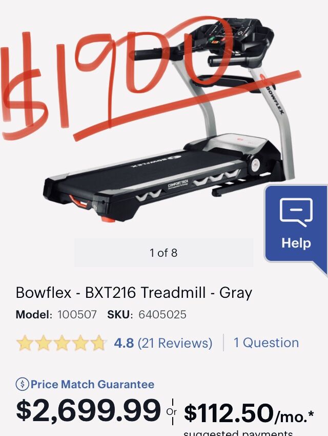 Bowflex Treadmill