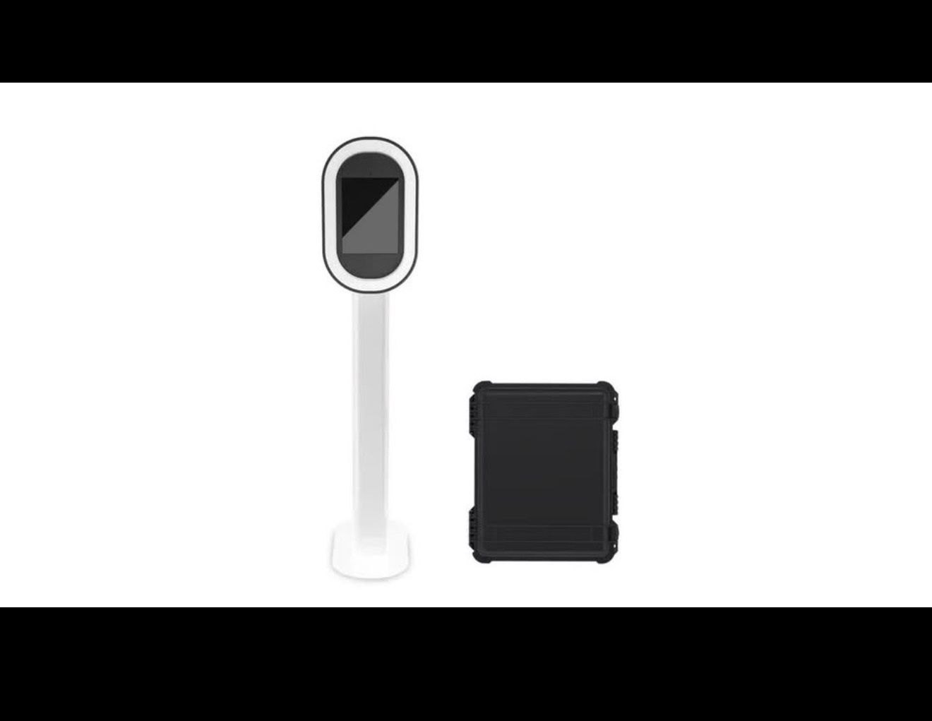 1. Photobooth Supply Co. Salsa 1 photobooth with Case and Backdrop 