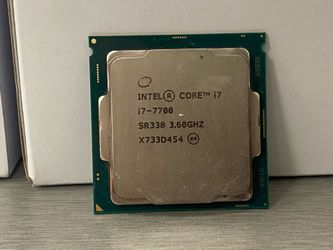 Intel i7-7700 CPU