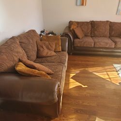 Sofa and Loveseat