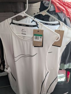Nike Pro Slim Fit Sleeveless Workout Tops - XL - New
