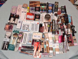 100 Pc Wholesale Makeup Liquidation Lot - Brand New/Sealed