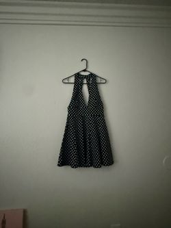 NEW POKADOT DRESS SIZE M