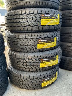 LT225/75R16 HEADWAY AT 4 NEW TIRES INSTALLED AND BALANCED