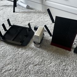Wifi Router, Extender, And Modem Combo