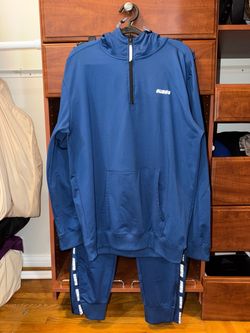 GUESS Active Quarter-Zip Hoodie & Side-Tape Track Pants Set