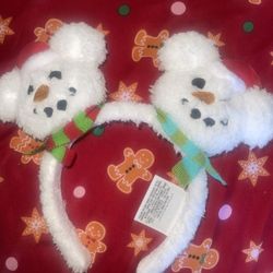 DISNEYLAND CHRISTMAS Snowman ears