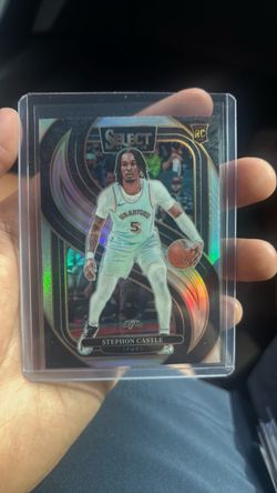 2024 NBA select Stephon Castle Silver Rookie