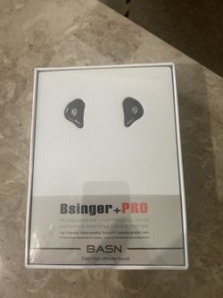 BASN Bsinger+Pro In-Ear Noise Isolating Headphones Dual Drivers MMCX Connector