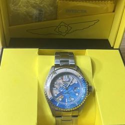 Invicta Pro Diver — Beach & Ocean Scene Dial, Stainless, New in Box