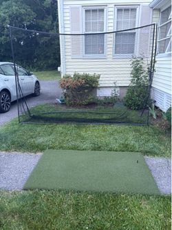 Golf Mat and Net