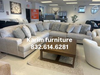 DEEP BIEGE L SHAPE COUCH