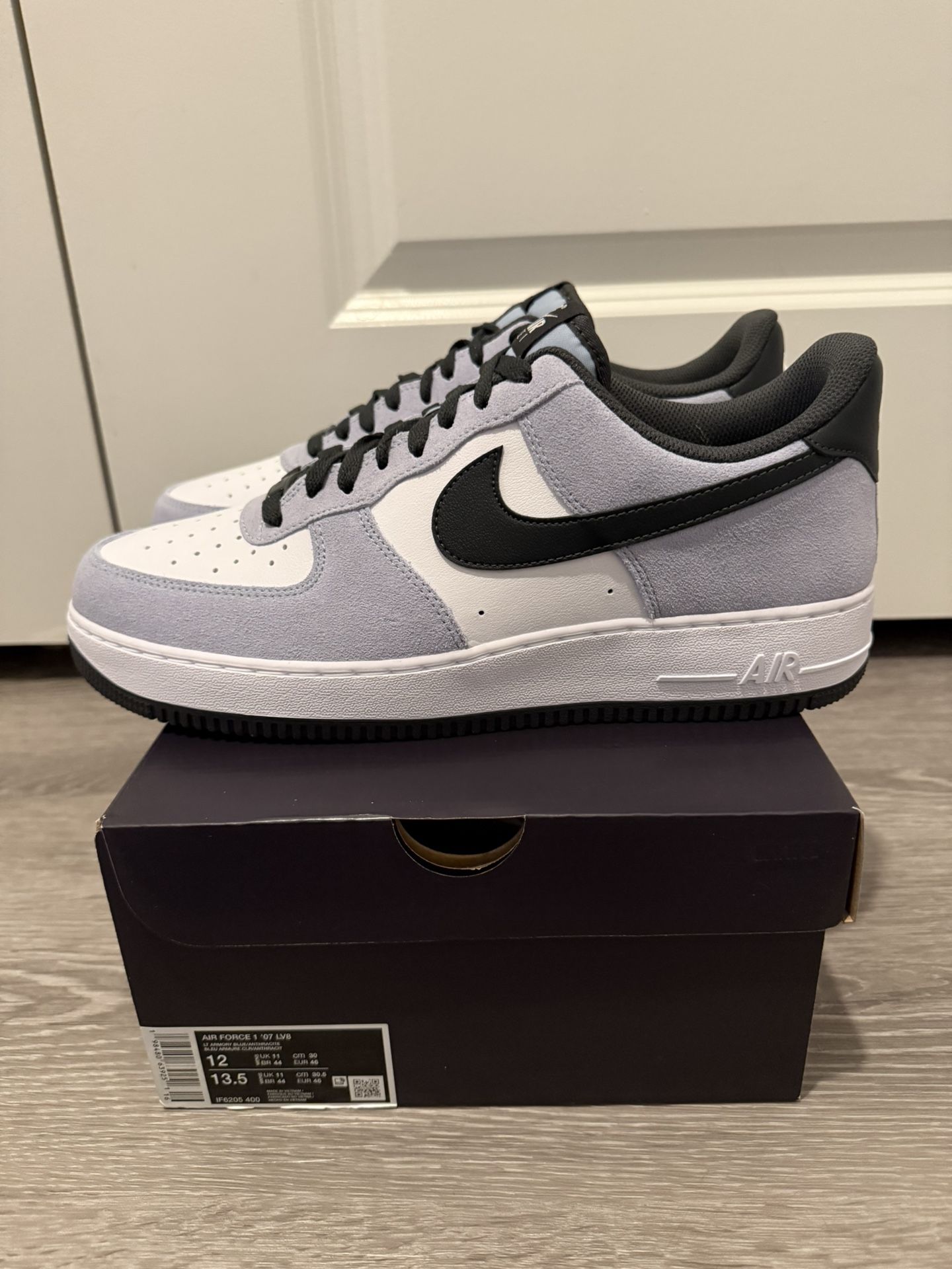 Nike Air Force 1 Low “Light Armory Blue White” Men’s Size 12 IF6205-400