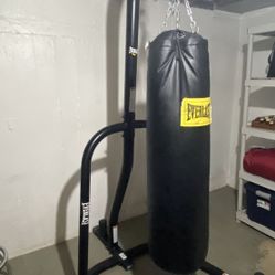 Everlast Punching Bag With Stand