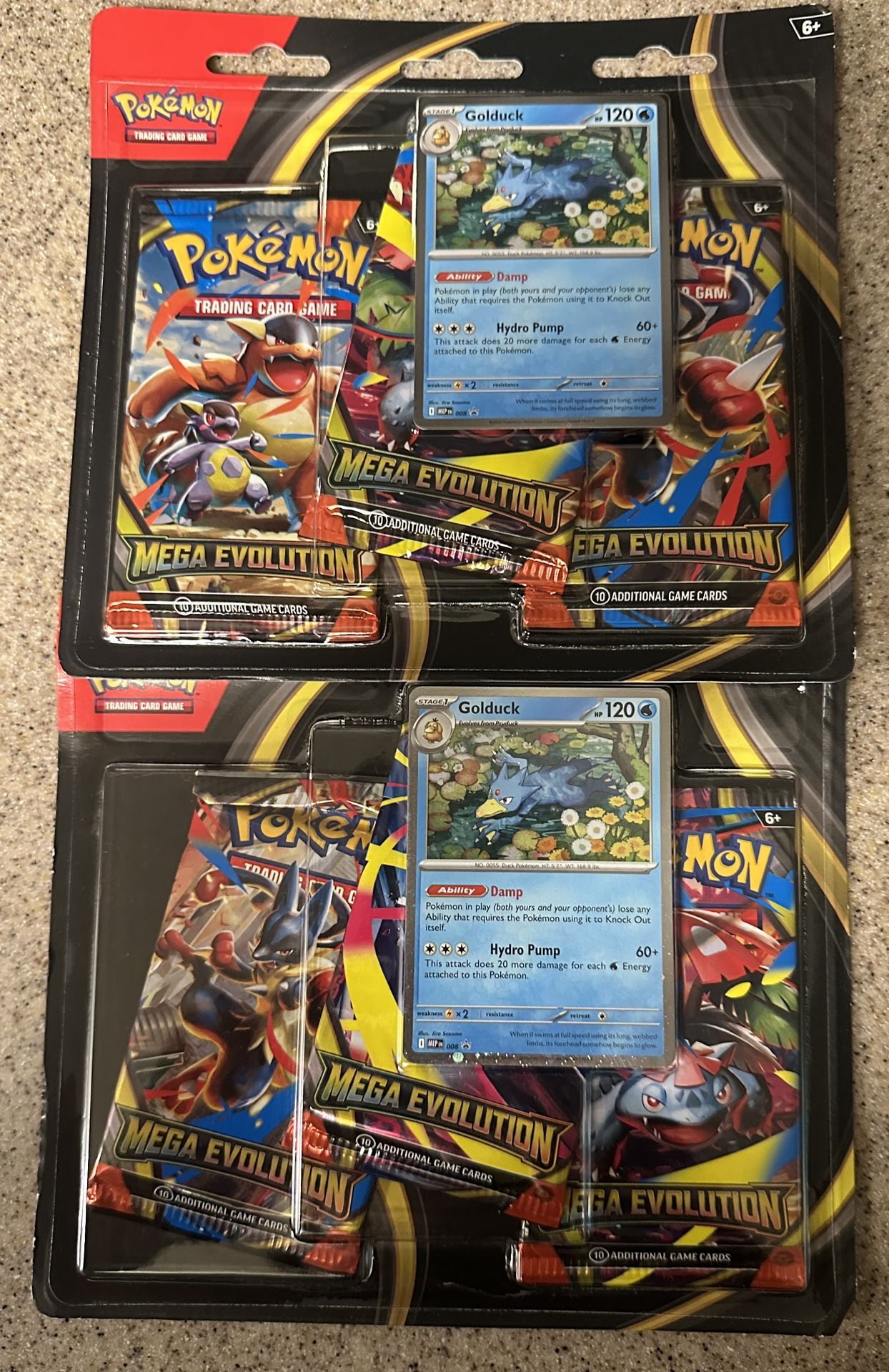 Mega Evolutions 3 Pack Blister