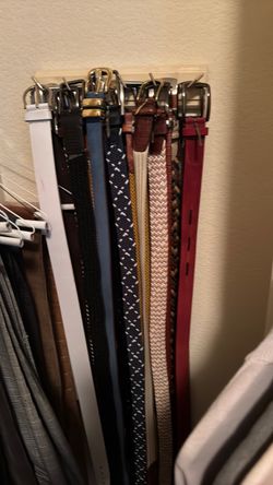 Mens belts some never used
