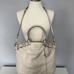 Coach 18641 Madison Leather Lindsey Convertible Shoulder Or Crossbody Bag