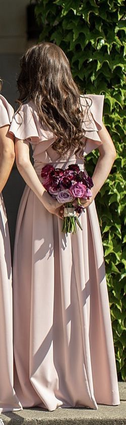 Beautiful Dusty Pink Prom/Evening/Modest