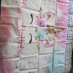 Unicorn Back Drop Happy Birthday