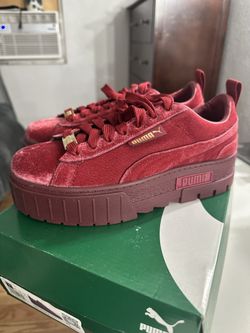 Mayze Velvet Puma Platforms 