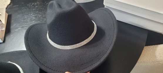 Women Cowboy Hats Black