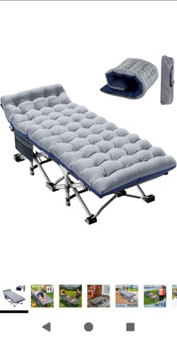 Folding camping cot