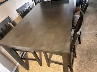 Dining Table Set with 6 Chairs | Seats 6 | Pickup Only