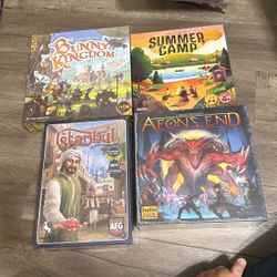 Brand New Board Games