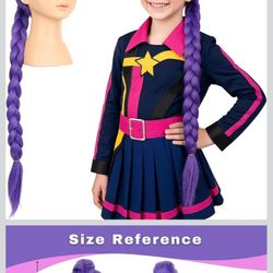 Purple Cosplay Wig