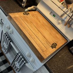Hand Made Wooden Stove Cover/noodle Board