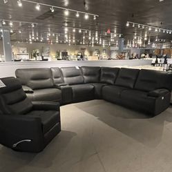 Power Reclining Sectional