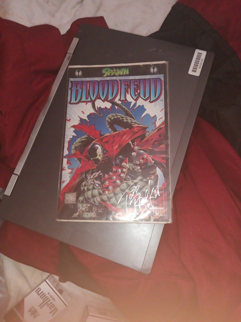 Spawn Blood Feud Signed By Todd McFarland The Creator Of Spawn Signed