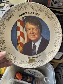 Jimmy Carter Presidential Plate