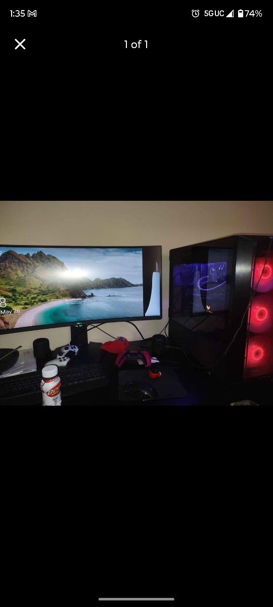 🛑RTX 4070 Ti Gaming PC w/ i5 13600K + 34” Ultrawide – 32GB RAM, 420mm AIO🛑