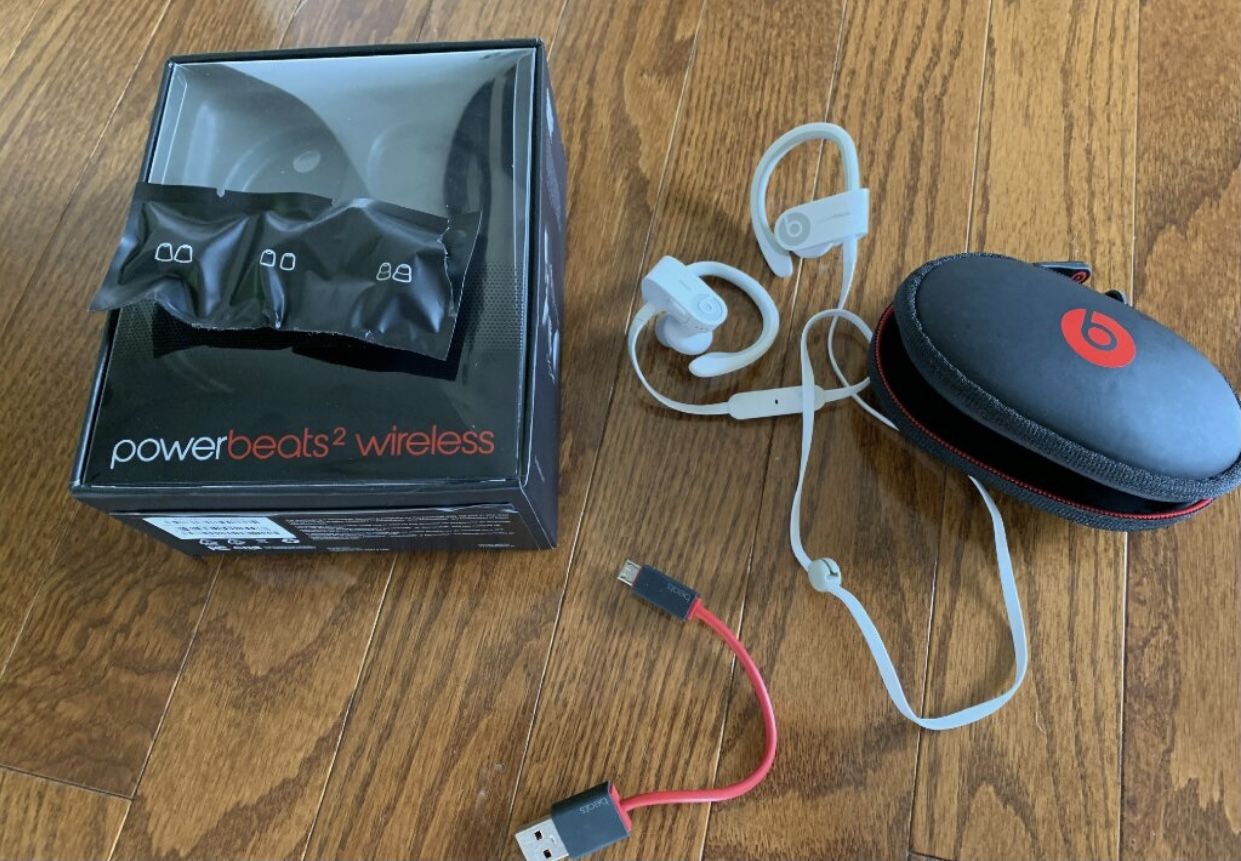 Power beats 2 wireless headphones