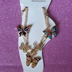 Butterfly Ankle Bracelet 