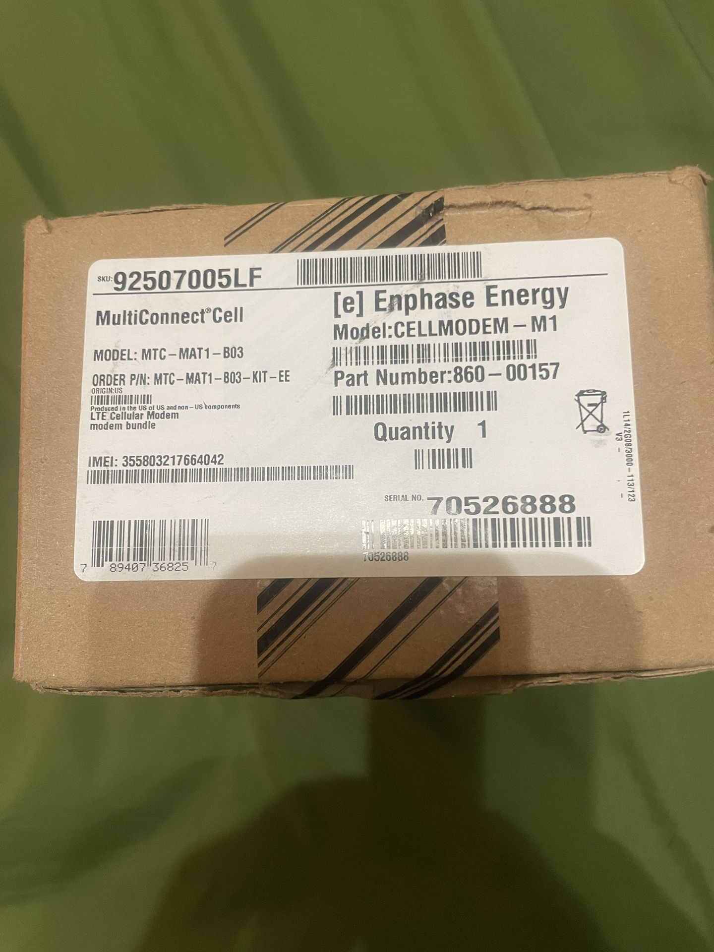 Enphase Cellular Modem Kit 