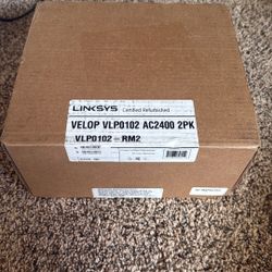 Linksys Velop Dual Band Ac2400 Intelligent Mesh WiFi Router