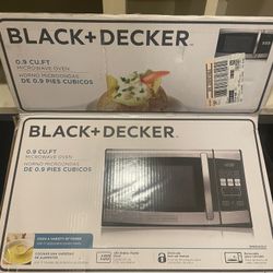 Black And Decker .9 Cu Ft Microwave 