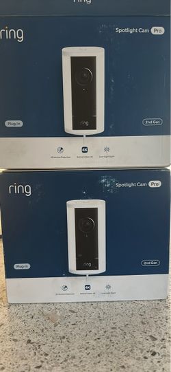 Ring Spotlight Cam Pro Plug-In 2nd Gen (x2)