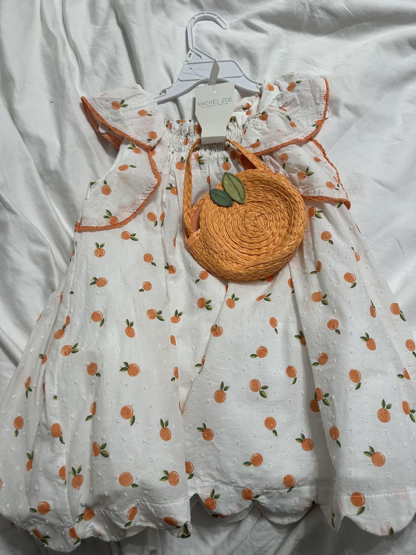 Rachel Roy Orange Dress