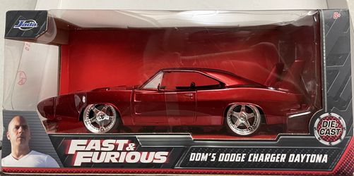 Fast and Furious Dodge Charger Daytona 1/24 scale diecast New in Box
