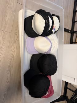 23 plain hats