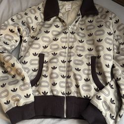 Brown Adidas Jacket Size Small 