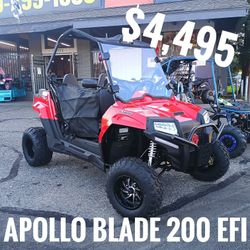 Blade 200 EFI $4,495 Cash Price Plus Taxes And Fees